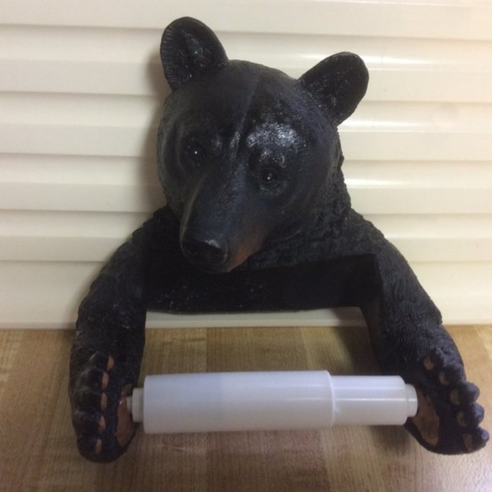 Bear-themed bath set